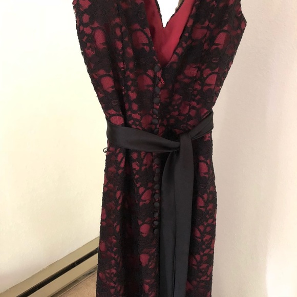 Mori Lee Formal Gown w/ Lace Overlay - Picture 3 of 5